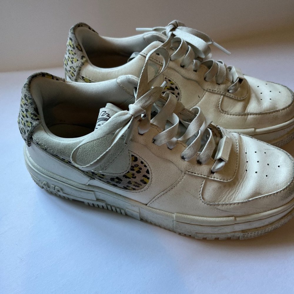 Nike Air Force 1 Pixel Leopard Sneakers Size 7